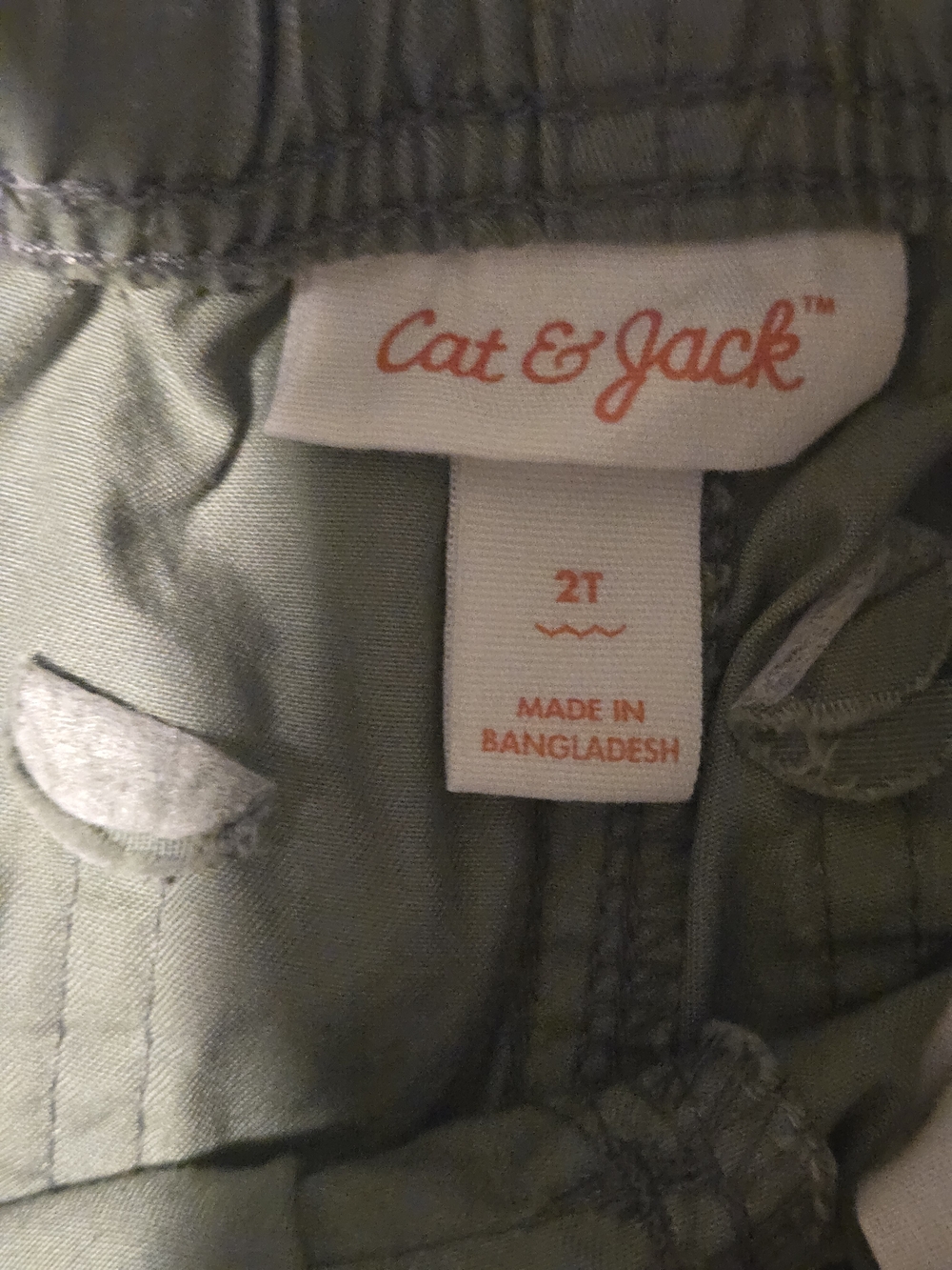 Cat & Jack Boys' Shorts Trio - Tan, Black, Olive - Picture 4 of 8
